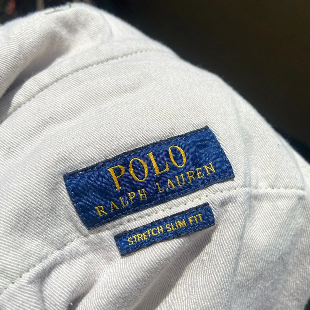 Men's Olive Cargo Pants - Picture 5 of 6